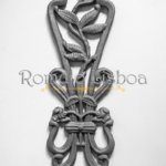 Grade Flor de Lírio Reta